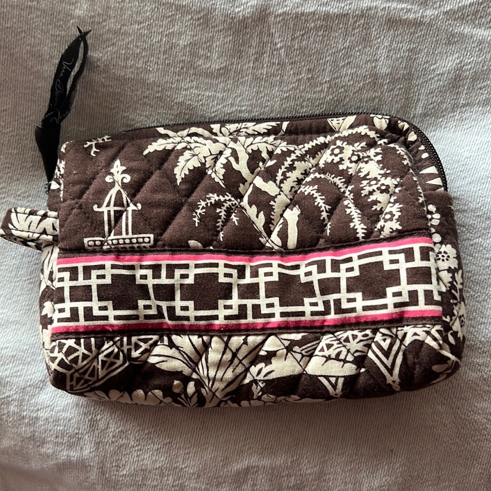 Vera Bradley Small cosmetics pouch in Imperial Toile